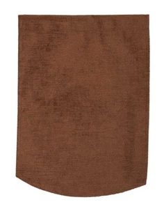 Par de tapas de sillón o respaldo de silla marrón chocolate chenilla suave tacto - Imagen 1 de 1