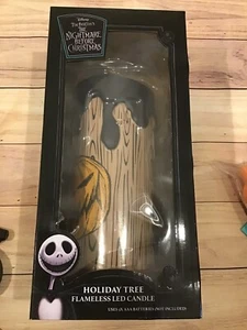 Disney Nightmare Before Christmas Holiday Tree Flameless LED Candle -NEW - Picture 1 of 2