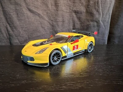 2016 Chevrolet Corvette C7 R Diecast 1:36 Scale 5” Toy Race Car IMSA GTLM Chevy - Image 1 of 4