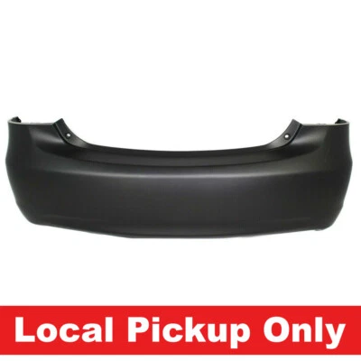 New Rear Primed Bumper Cover For 2007-2012 Toyota Yaris Sedan TO1100249 Foto 1 de 4