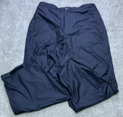Pantalones cortavientos Walter Hagen Gorpcore de nailon XL negros resistentes a la lluvia golf para hombre Foto 1 de 4