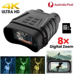Night Vision Device Infrared Tactical 4K HD 8x Digital Zoom Outdoor Telescope AU - Picture 1 of 12