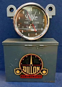Dillon dynamometer 1000 lbs 10 pound divisions w/Orig. Metal Case - Picture 1 of 7