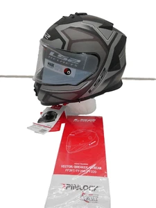 LS2 Assault Petra Helmet Matte Black Graphite/Gray Size XS - 800-1161 - Picture 1 of 12