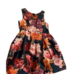 Pippa & Julie Formal Party Holiday Dress sz 8 Fall Wedding Flowergirl Puffy - Picture 1 of 11
