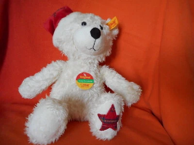 Steiff original cosy friends 655883 Weihnachtsmann Teddybär mit Weihnachtsmütze - Bild 1 von 4