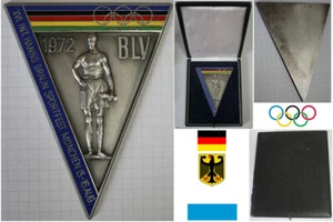 PLACA ATLETISMO * DLV BLV XVI. INT. HANNS BRAUN SPORTFEST MUNICH 1972 - Imagen 1 de 7