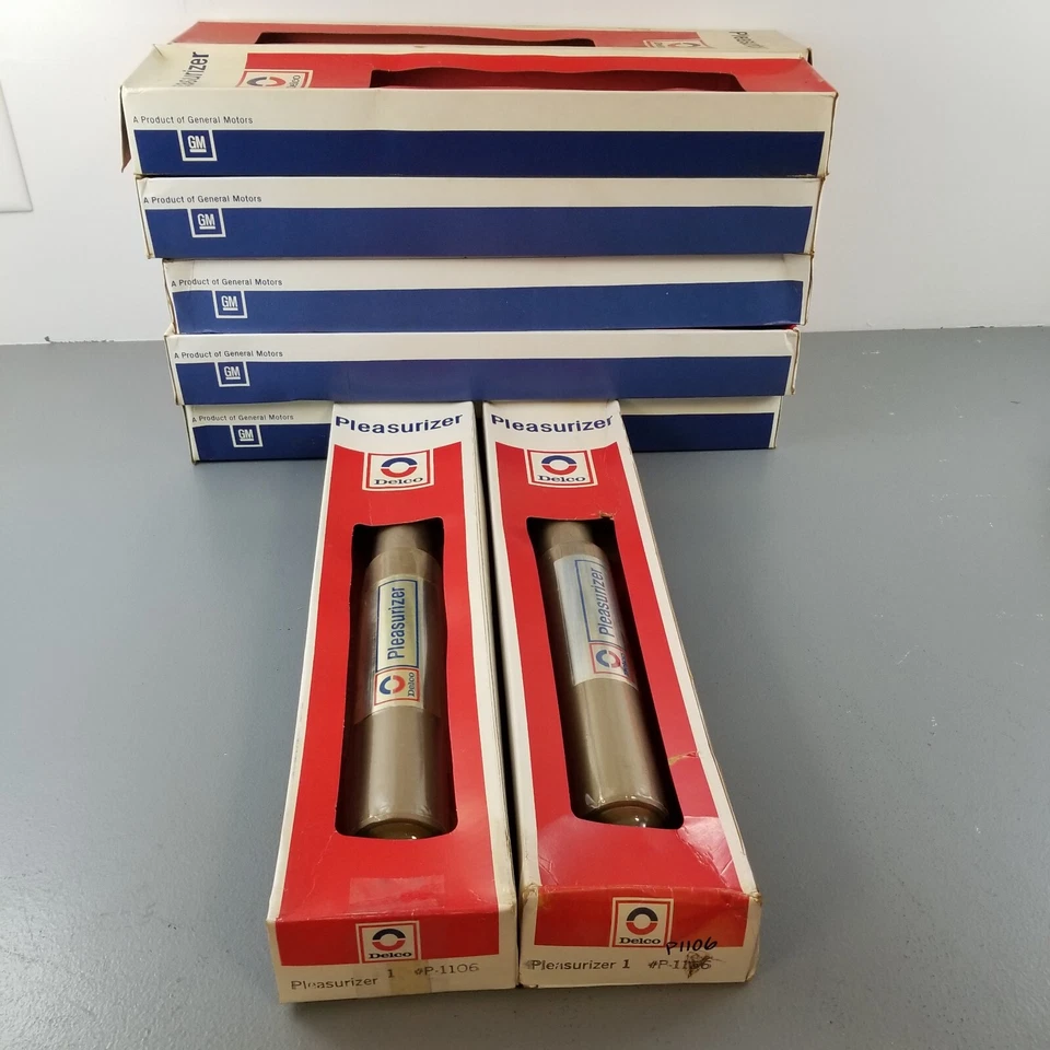 2 AMORTECEDORES TRASEIROS NOS DELCO 1965-68 PONTIAC GRAND PRIX CATALINA 1969-70 OLDS 98 etc. - Imagem 1 de 4