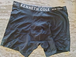 Kenneth Cole New York Microfiber Men's Boxer Brief Underwear Large MINT FREESHIP - Picture 1 of 1