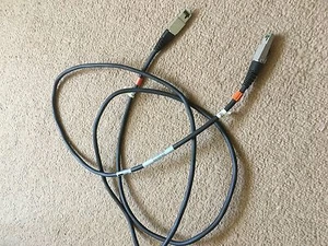 Dell EMC 2m HSSDC2 to HSSDC2 Fiber Channel Cable / Cable - 038-003-278 - Picture 1 of 3