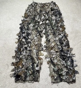 NWOT Realtree Ghillie Pants Mens Small Brown Seclusion 3D Camouflage Hunting - Picture 1 of 10