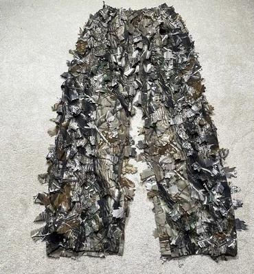 NWOT Realtree Ghillie Pants Mens Small Brown Seclusion 3D Camouflage Hunting - Image 1 of 4