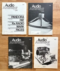 AUDIO AMATEUR Magazine 1978 Complete Volume IX Lot of 4 Issues 1 2 3 4 - Picture 1 of 1