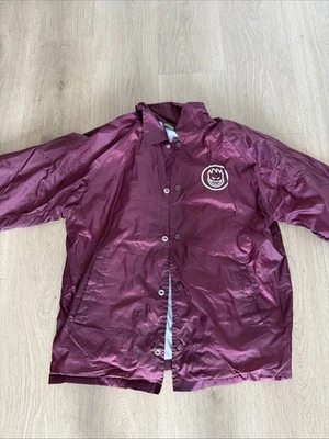 Spitfire Wheels Skateboarding lightweight snap button windbreaker jacket Medium - Image 1 of 4