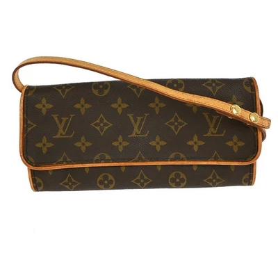 LOUIS VUITTON POCHETTE TWIN GM CROSSBODY BAG MONOGRAM M51852 NQ01381 - Image 1 of 4