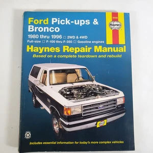 Haynes Ford Pick-Ups and Bronco Repair Service Manual Guide 1980 - 1996 - Picture 1 of 7