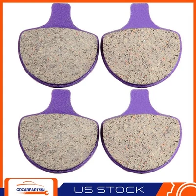 Carbon fiber Brake Pads For Harley Davidson Tour Glide Classic FLTC Front - Image 1 of 4