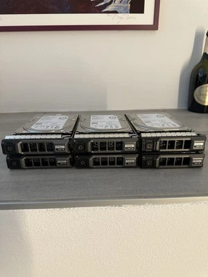 DELL 3TB 6G 7.2K SAS (512n) 3.5" Hard Disk mit 11G/13G Carrier FULLY TESTED - Immagine 1 di 3