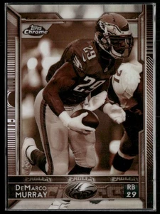 2015 Topps Chrome #23 DeMarco Murray Sepia Refractor #/99 - Picture 1 of 2