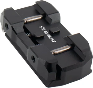 Picatinny Arca Swiss Plate, 2,75 Schienenhalterung für Gewehr schwarz - Bild 1 von 5