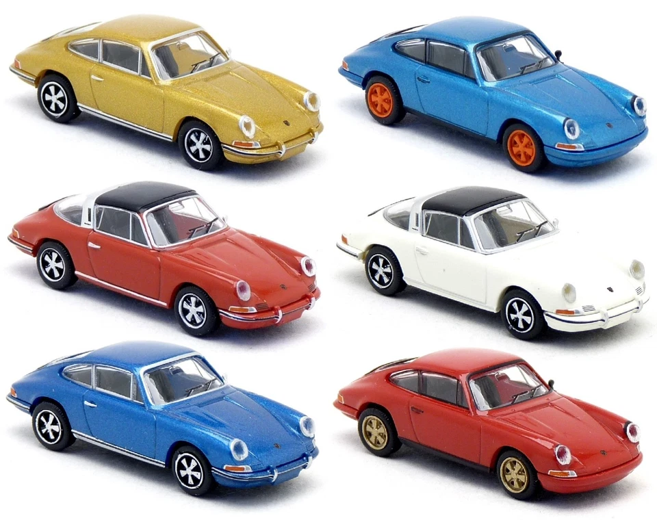 Brekina Porsche 911 Carrera Urmodell PKW Modelle zur Auswahl Modellautos 1:87 H0 - Bild 1 von 1