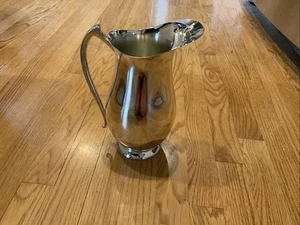 "Jarra de agua Sheffield Silver Co EPC jarra de 10,5"" vintage con patas EE. UU." - Imagen 1 de 3