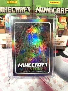 2024 Panini Minecraft #11 Milestones 11/30/21 Caves & Cliffs Part 2 SSP Case Hit - Picture 1 of 2