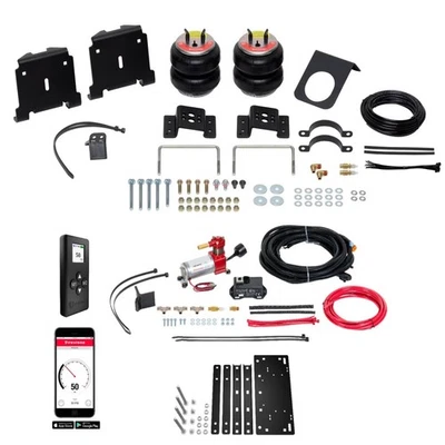Firestone RED Label Air Springs & Single Compressor for Silverado Sierra 3500HD Foto 1 de 4