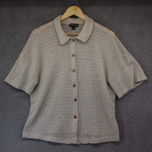 Mujer Talla 6 - Pretty Little Things Tejido Top Botón - Imagen 1 de 6