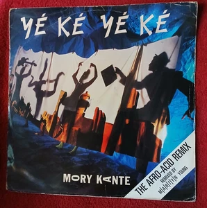 Mory Kanté – Yé Ké Yé Ké (The Afro Acid Remix) - 12" Vinyl - RARE - Picture 1 of 4