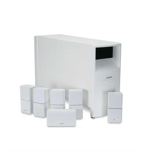 BOSE Acoustimass 16 Series II Home Theater 6 Speaker System & Subwoofer - White - Picture 1 of 15
