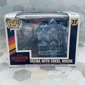 Funko POP Town Stranger Things - Creel House With Vecna - Vinyl - New Damage Box - Picture 1 of 15