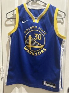 Größe Jungen Medium Nike NBA Golden State Warriors Steph Curry Basketball Trikot - Bild 1 von 5