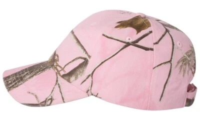 Kati Cap Realtree AP Snow Mossy Oak Break Up Blaze Camo Camouflage Baseball Hat - Image 1 of 4