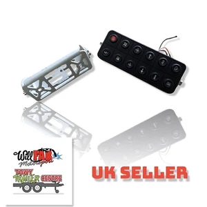 ECU Master 10 Key Keypad Mount Bracket Horizontal Blink Marnine AIM Link ECU - Picture 1 of 5