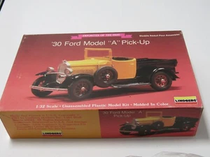 OLD LINBERG 30 FORD "A" PICK-UP # 2144 SEALED MODEL CAR KIT COMPLETE - Picture 1 of 2