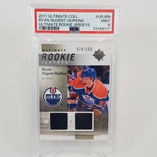 2011-12 Ultimate Collection Rookie Jersey Ryan Nugent-Hopkins /200 PSA 9 Mint