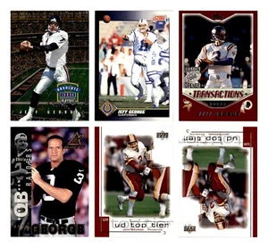 Jeff George Lot 6 Football Cards Washington Redskins Colts Set 1991 Score #502 - Picture 1 of 9