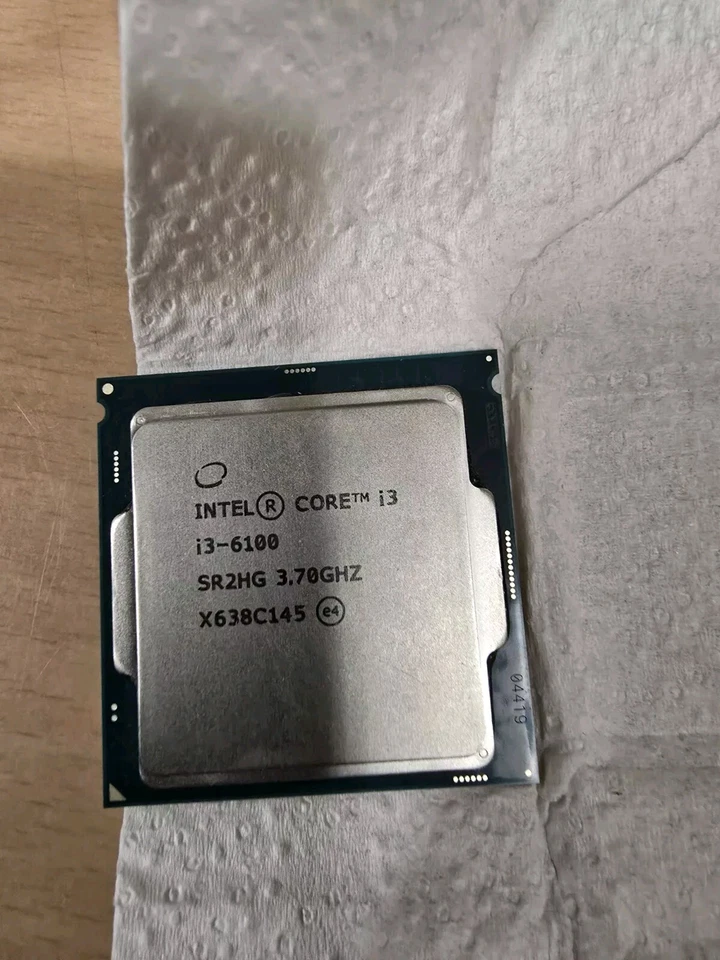 CPU Intel Core i3-6100 Sockel 1151 2x 3,7 GHz Skylake #239 - Bild 1 von 1