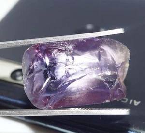 Piedra preciosa áspera suelta bicolor cambio de alejandrita natural de 56 quilates certificada sin cortar - Imagen 1 de 6