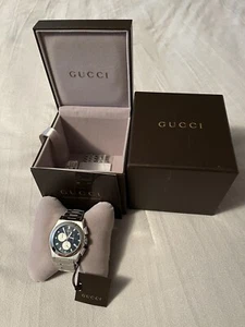 gucci chronograph selten edelstahl herrenuhr - Bild 1 von 4