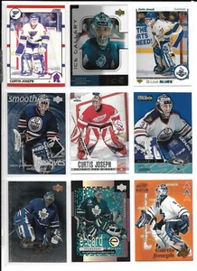 HUGE CURTIS CUJO JOSEPH 80 CARD 60 DIFFERENT LOT b MAPLE LEAFS BLUES + w/ 2 RC - Picture 1 of 1