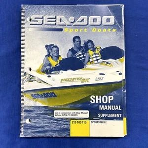 SeaDoo Sportster LE 2000 Service Shop Manual Supplement - Picture 1 of 3