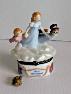 Caja de baratijas con bisagras PHB Disney Peter Pan Off to Neverland Wendy Darling - Imagen 1 de 5