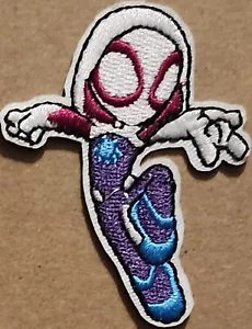 Marvel Ghost-Spider embroidered Iron on patch Spider-Woman - Picture 1 of 1