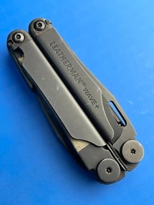 Leatherman Wave+ Plus Multi-Tool 18 Tools Included USA Made - Black Oxide - Picture 1 of 22