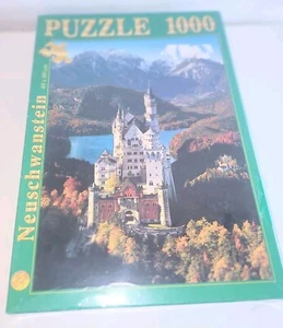 Neuschwanstein Royal Castle 1000 Piece Puzzle 49" x 69" cm.  New In Box - Picture 1 of 11