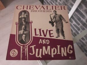 Vinyle LP 33T The Chevalier Brothers - Live and Jumping. 1985