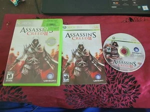 Assassin's Creed II (Microsoft Xbox 360, 2009) Complete CIB VG LC - Picture 1 of 1
