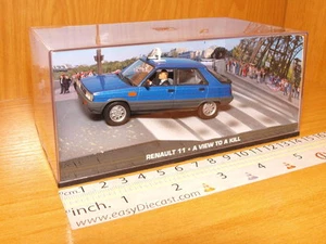 RENAULT 11 1:43 A VIEW TO A KILL DIES JAMES BOND 007 CAR - Picture 1 of 1